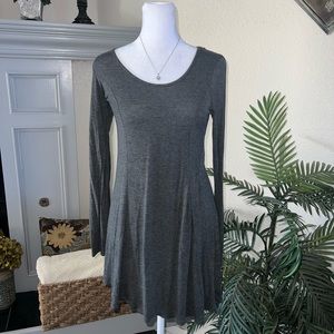 Charlotte Russe Long Sleeve Shirt Dress